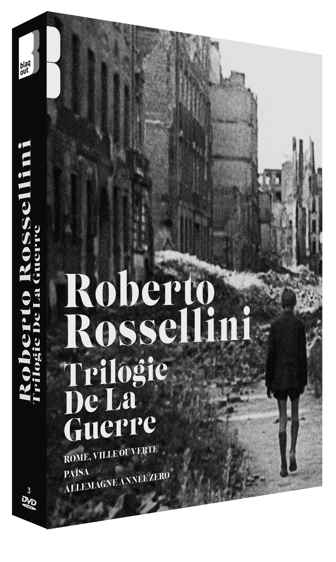 ROSSELLINI - LA TRILOGIE DE LA GUERRE - 3 DVD
