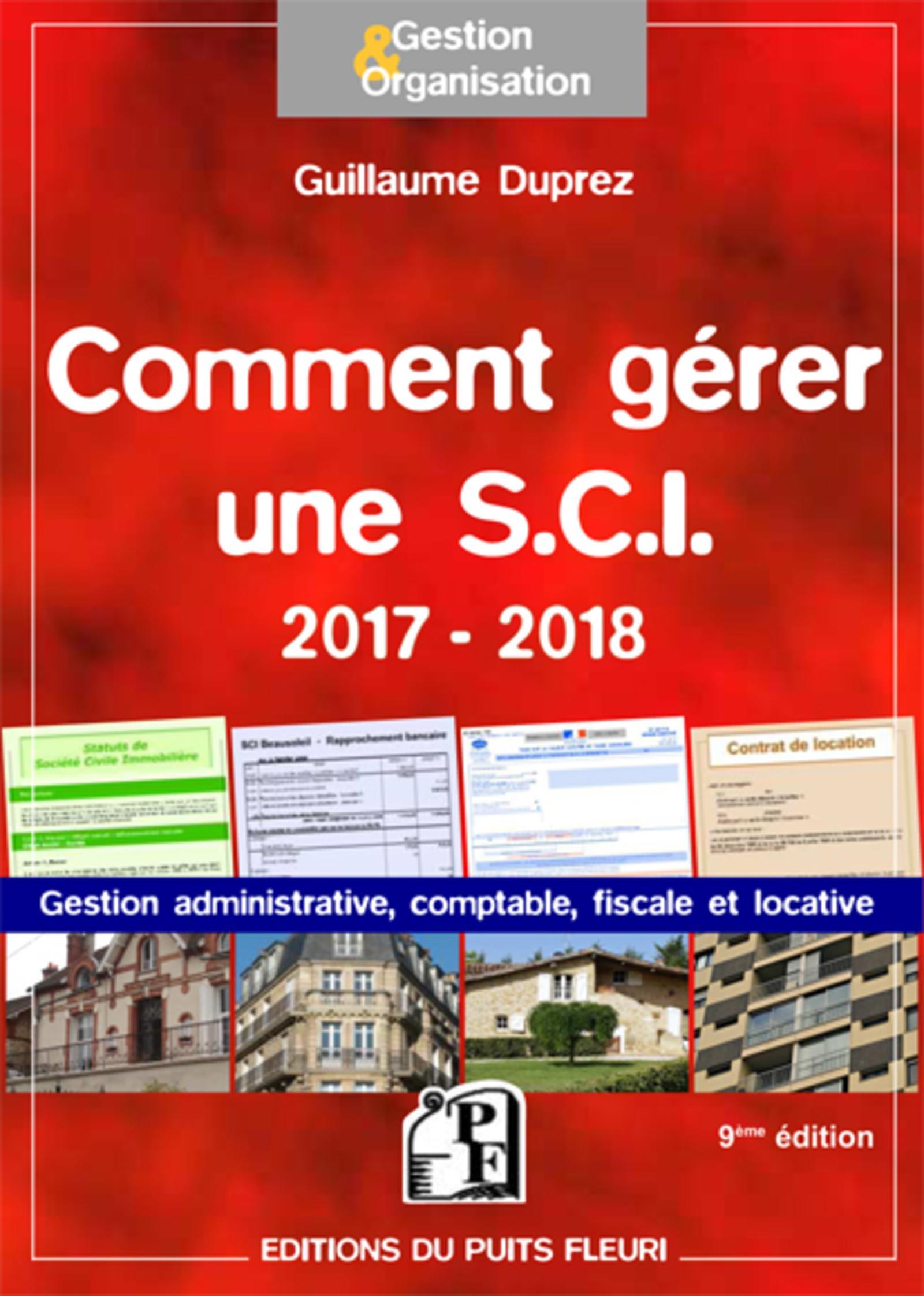 COMMENT GERER UNE SCI  2017 2018
