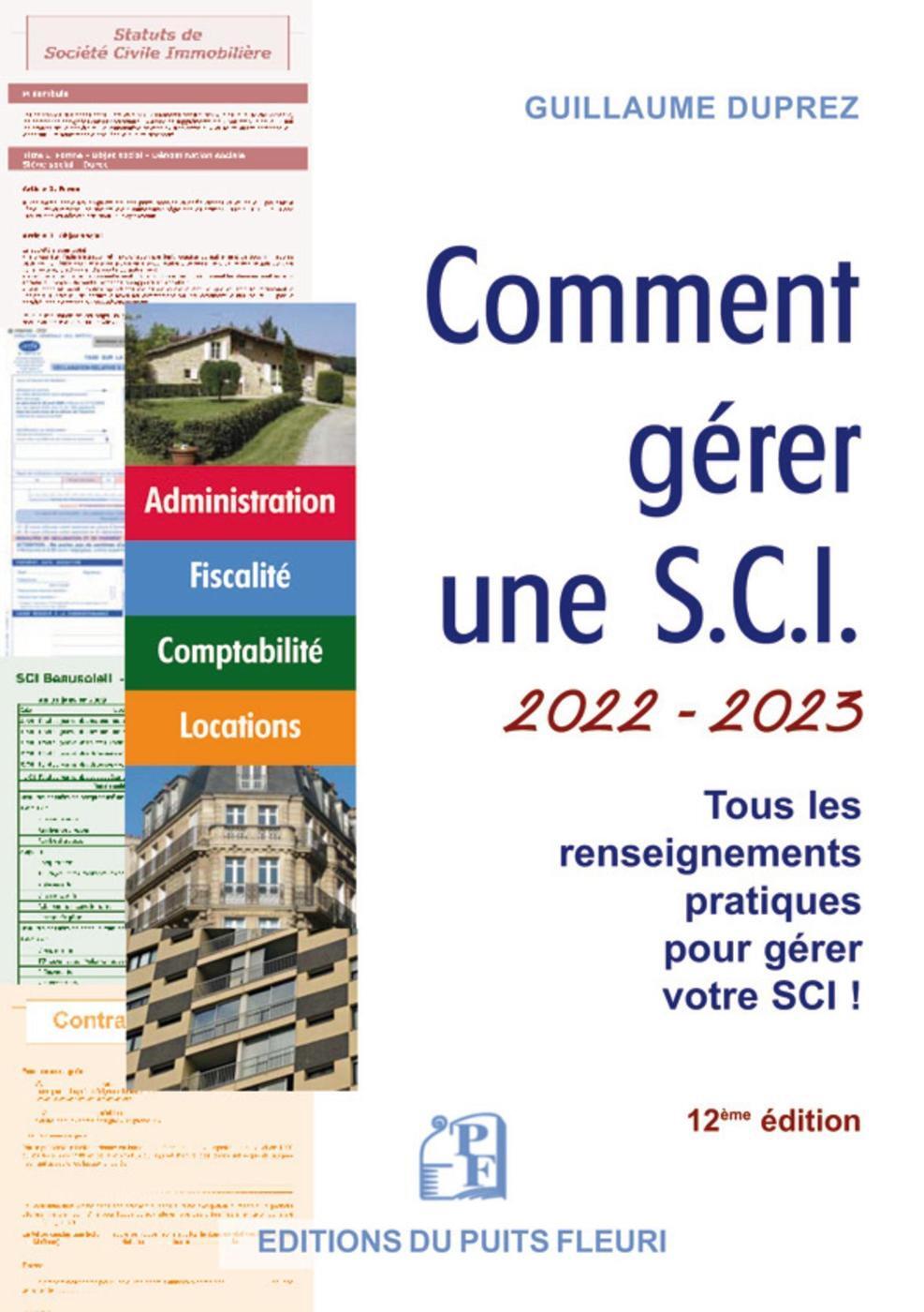 Comment gérer une SCI  2022 - 2023