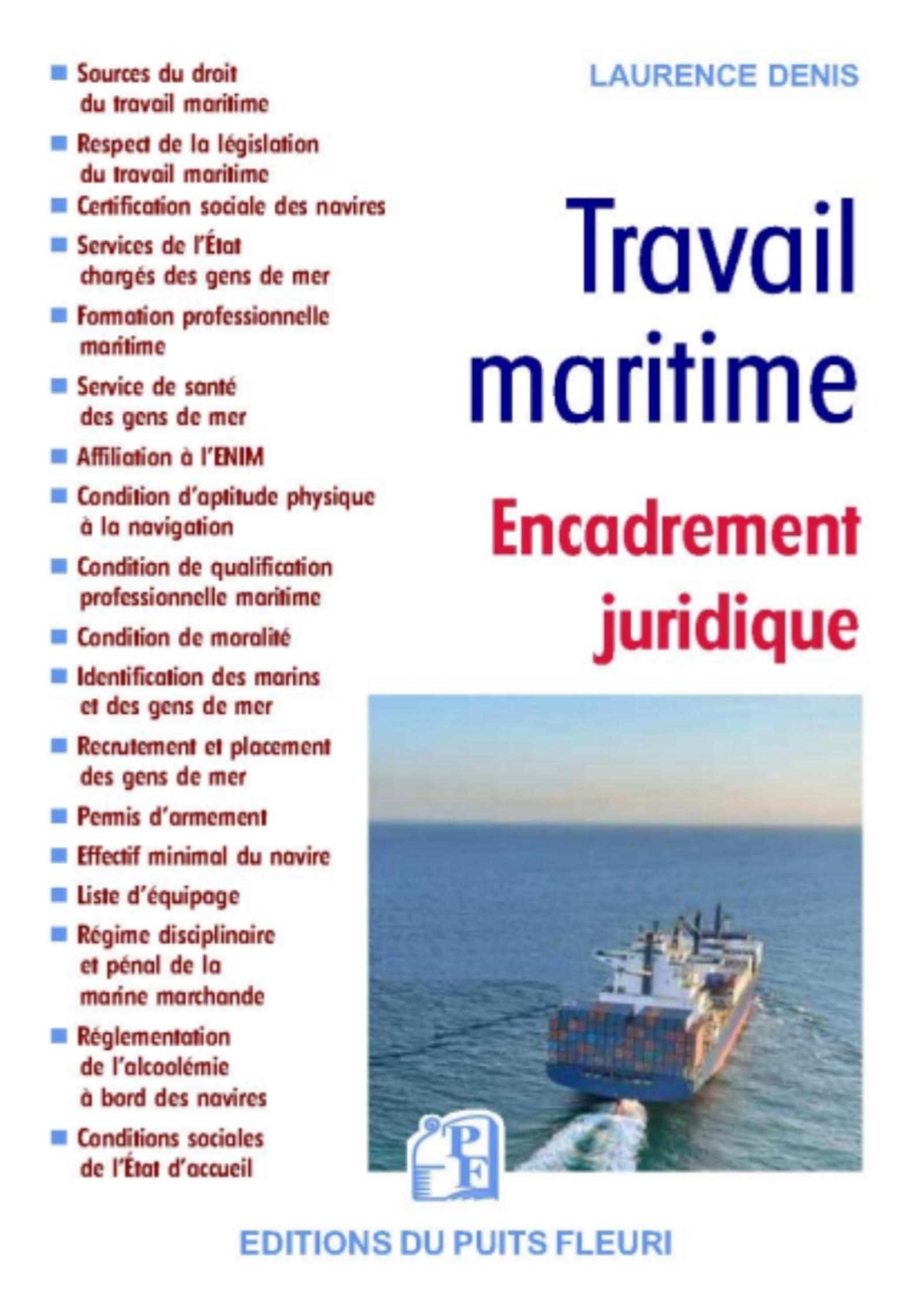 Travail maritime - Encadrement administratif