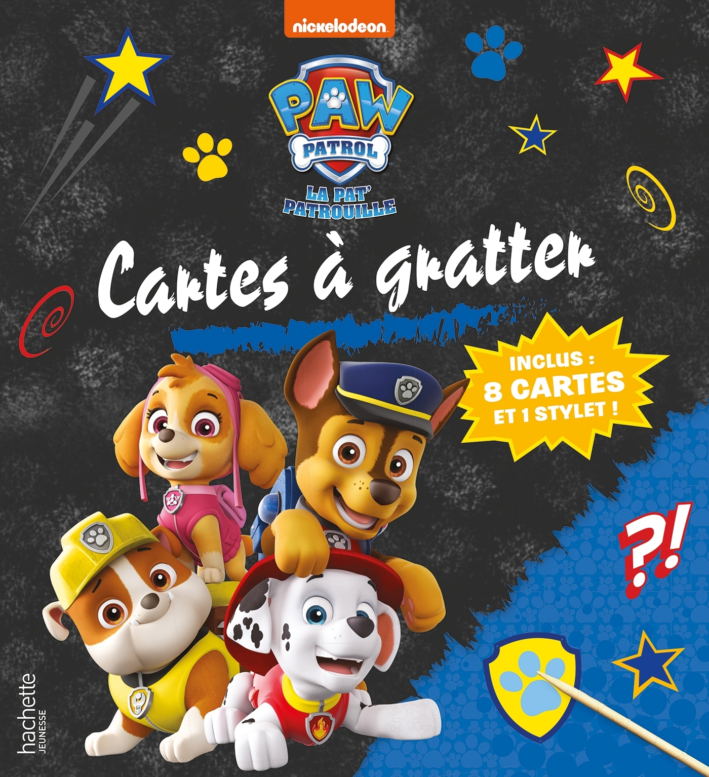 Pat' Patrouille-Cartes à gratter n°2