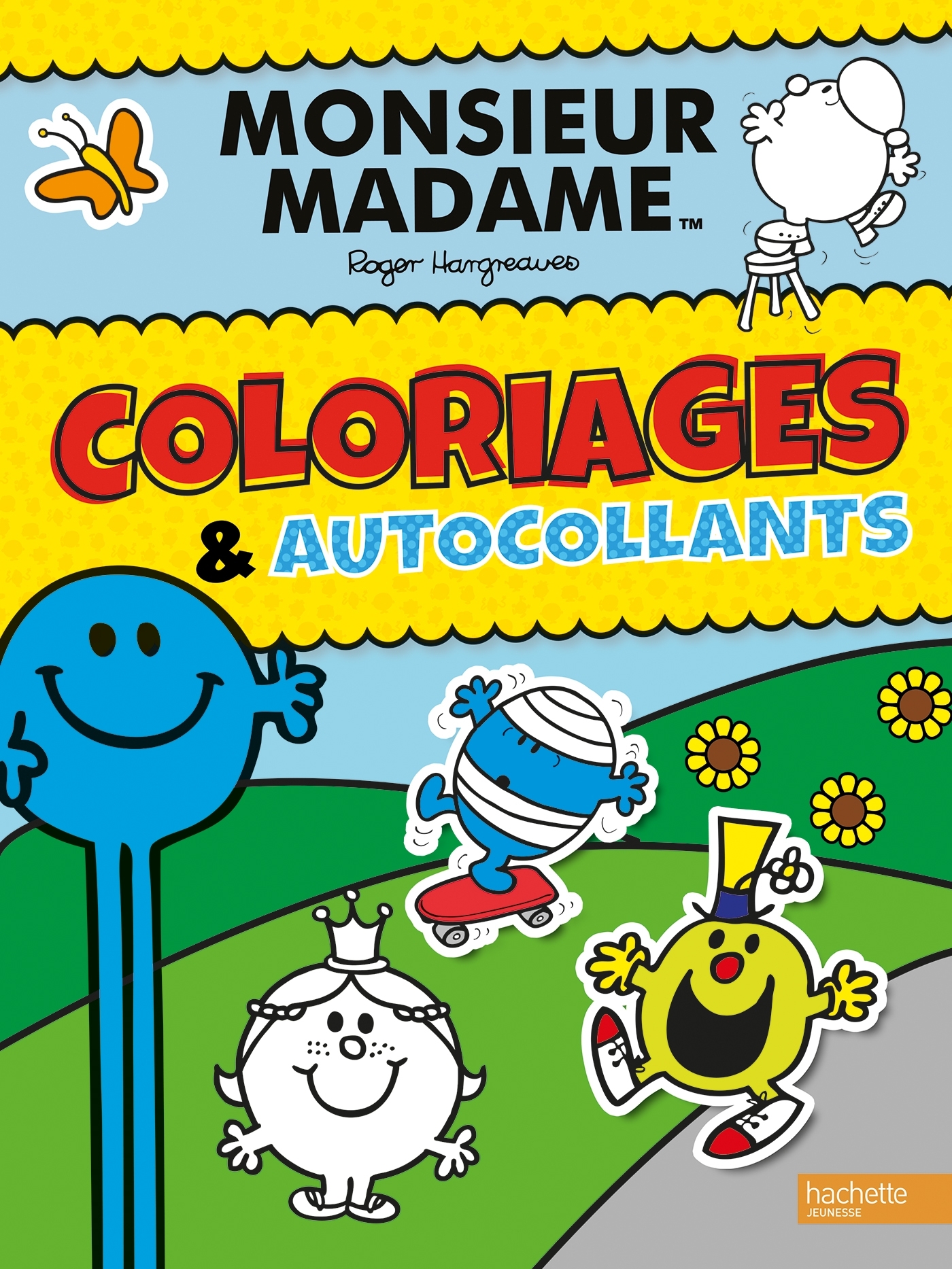 Monsieur Madame-Coloriages et autocollants