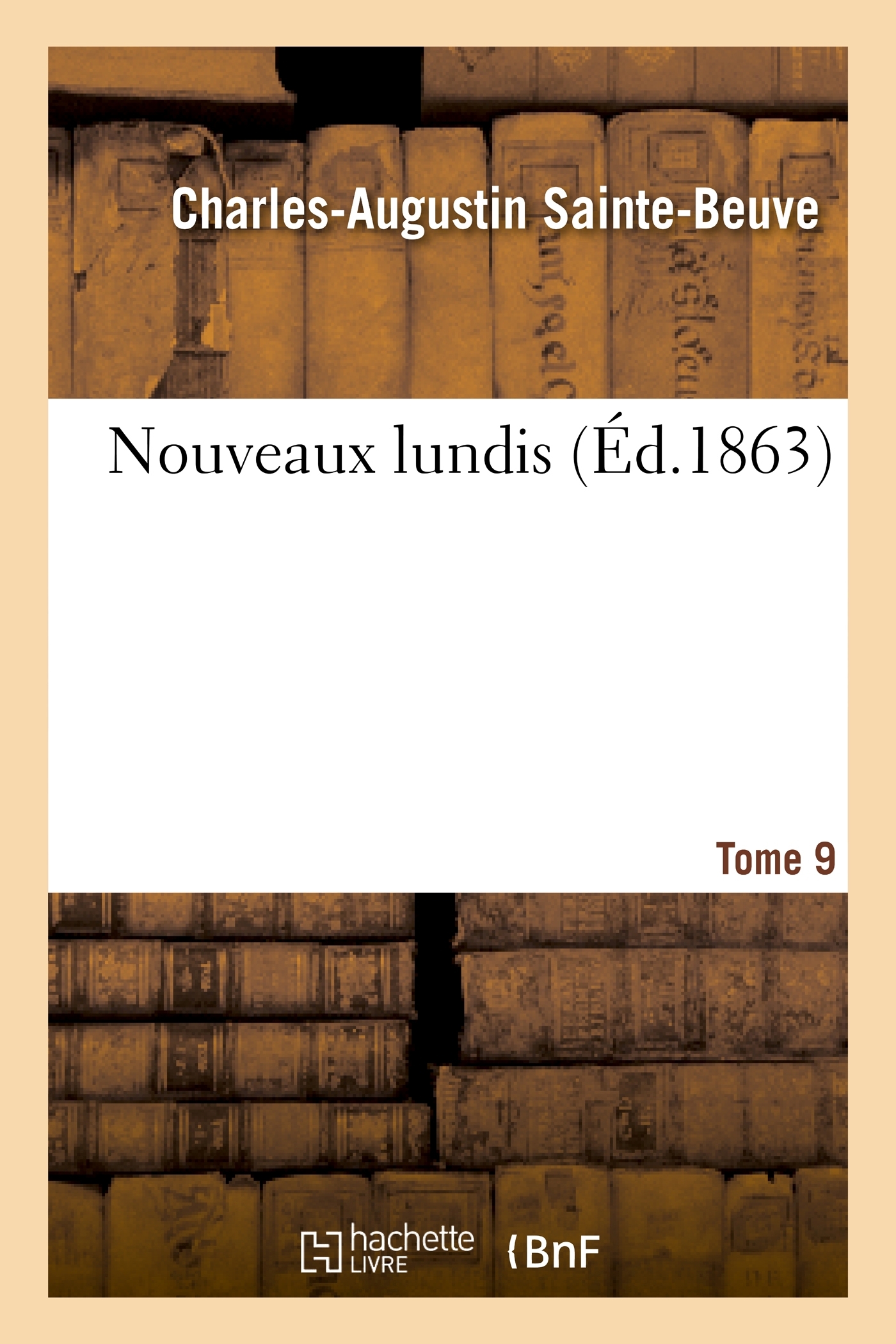 Nouveaux lundis. Tome 9