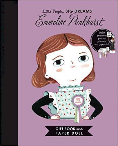 Little People Big Dreams Emmeline Pankhurst Gift Book and Paper Doll /anglais