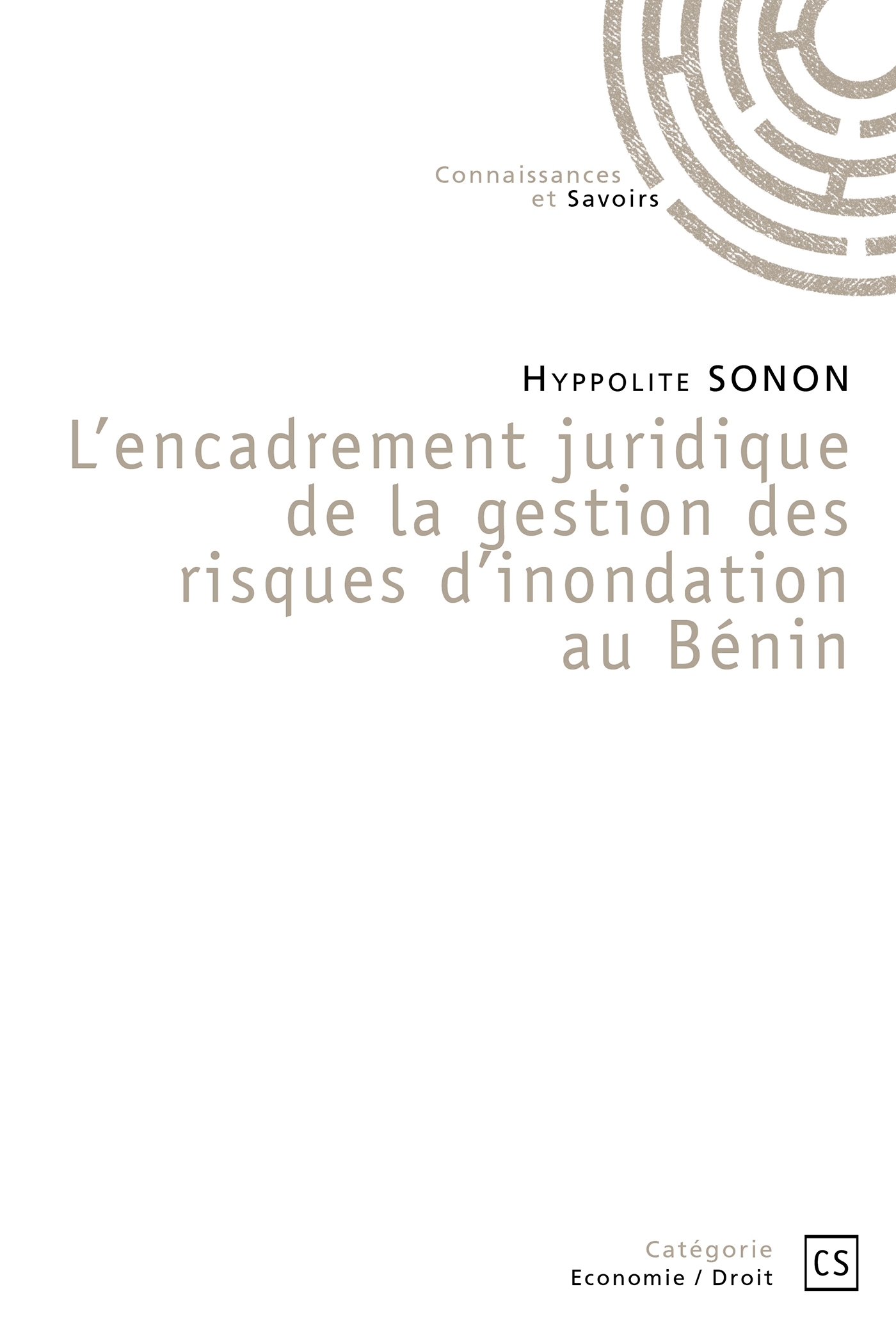 L'encadrement juridique de la gestion des risques d'inondation au Bénin