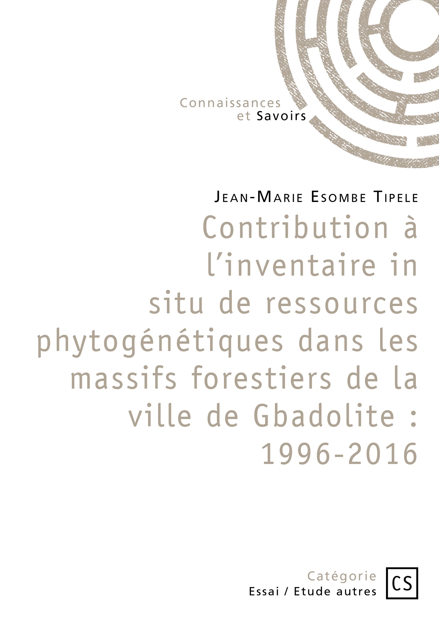 Contribution à l'inventaire in situ de ressources phytogénétiques des massifs forestiers en vil