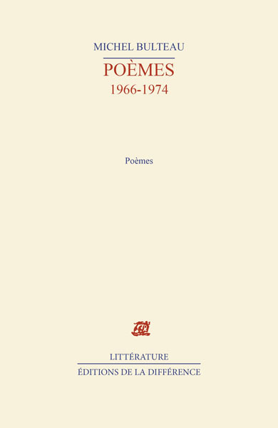 Poèmes (1966-1974)