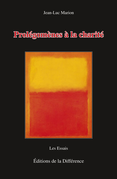 Prolegomenes à la charité