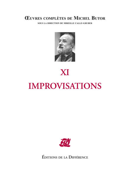 Oeuvres complètes XI improvisations
