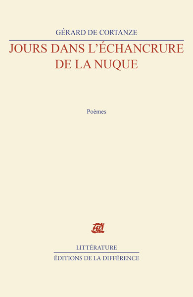 Jours dans l'échancrure de la nuque