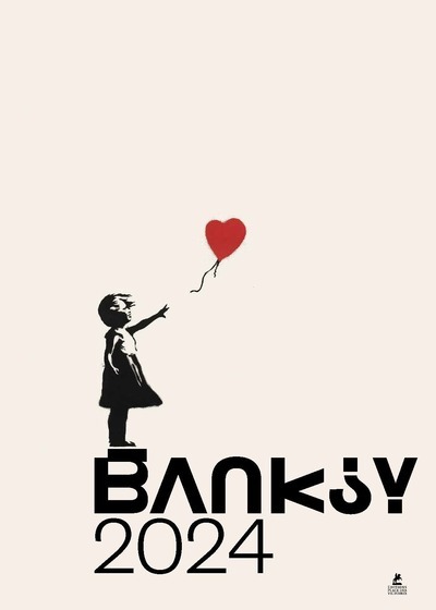 Banksy - calendrier mural 2024