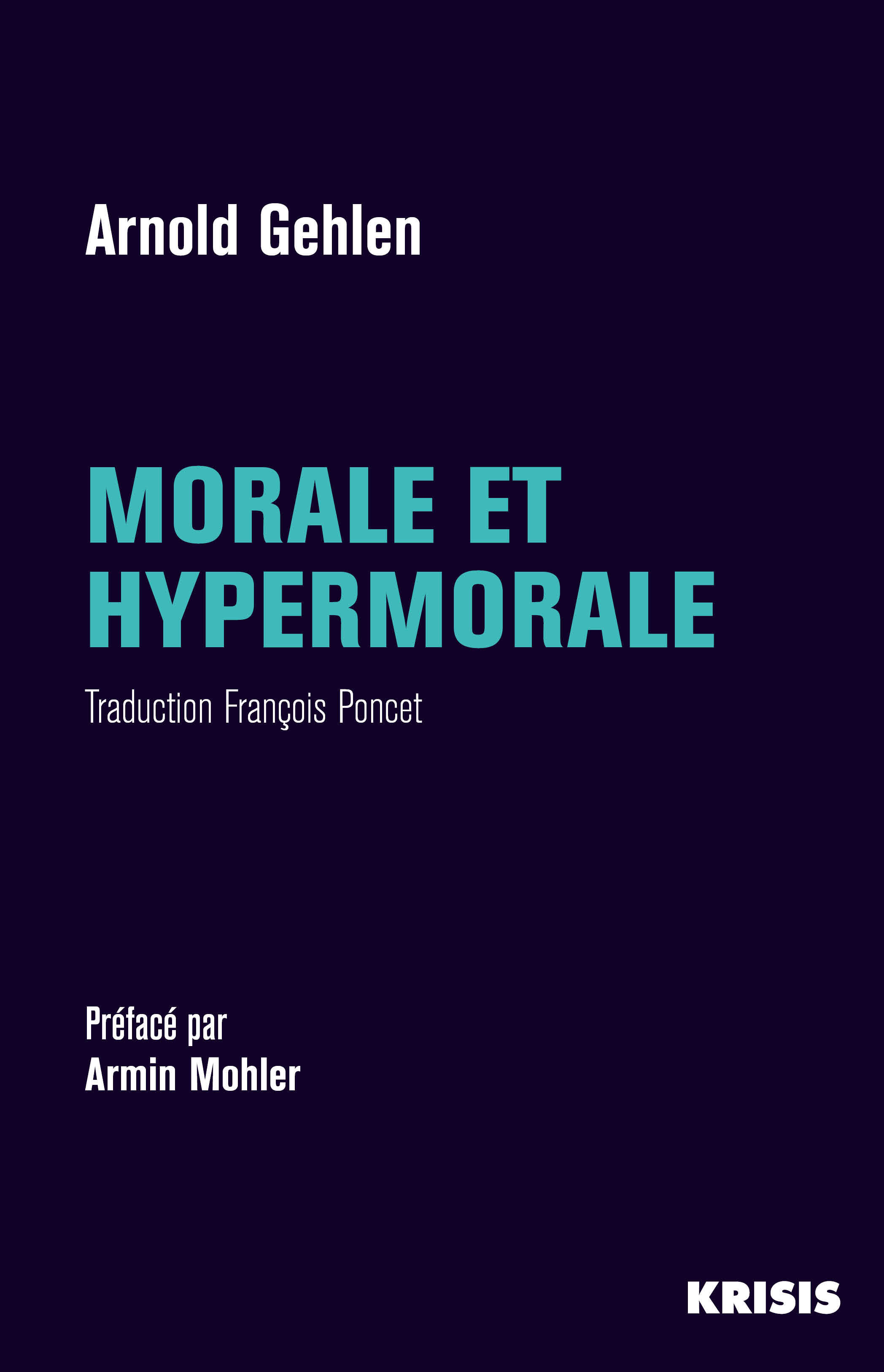 Morale et hypermorale