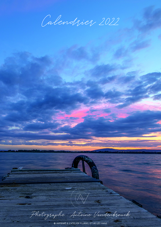 Calendrier 2022 Photographies Antoine Vandenbrouck