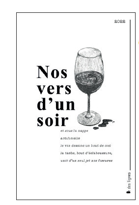 Carnet - Nos vers d'un soir - Op printemps des poètes à l'unité