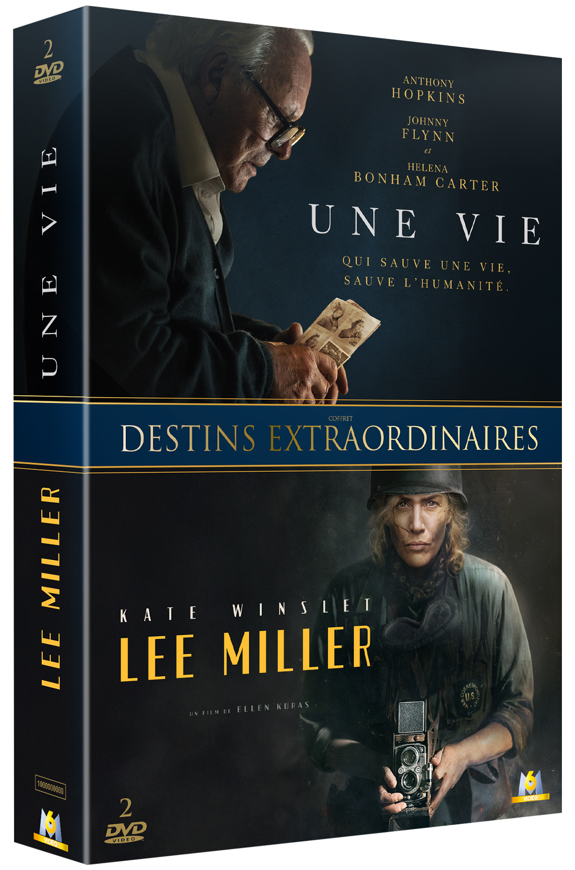 COFFRET DESTINS EXTRAORDINAIRES - 2 DVD