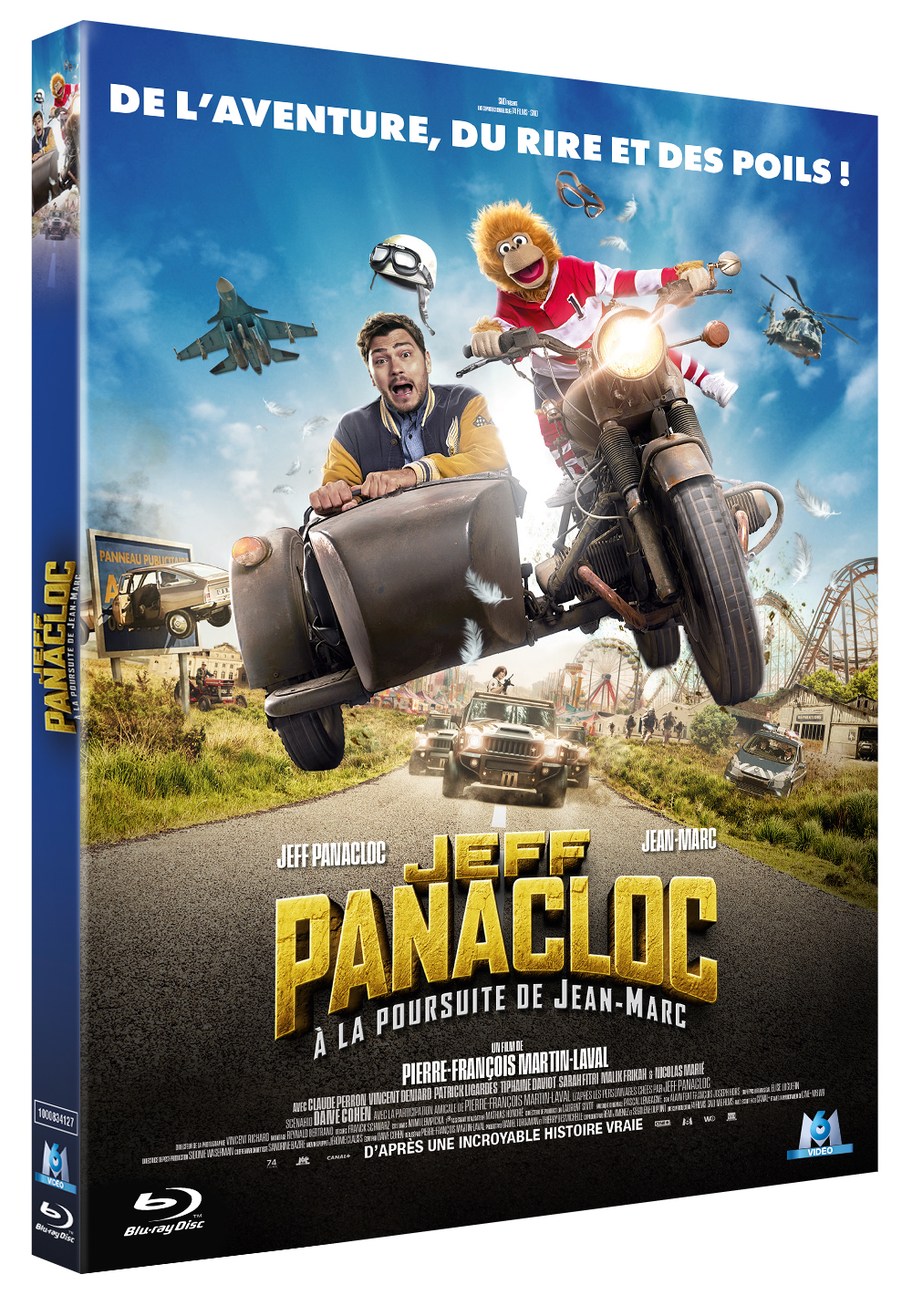 JEFF PANACLOC - A LA POURSUITE DE JEAN-MARC - BLU-RAY