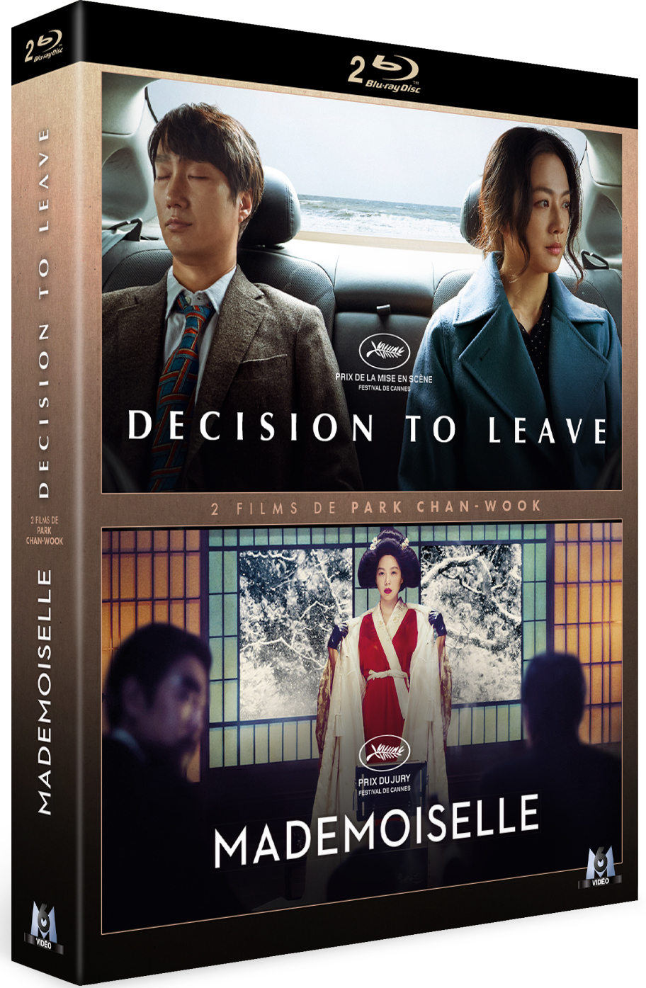 COFFRET PARK CHAN WOOK - 2 BLU-RAY