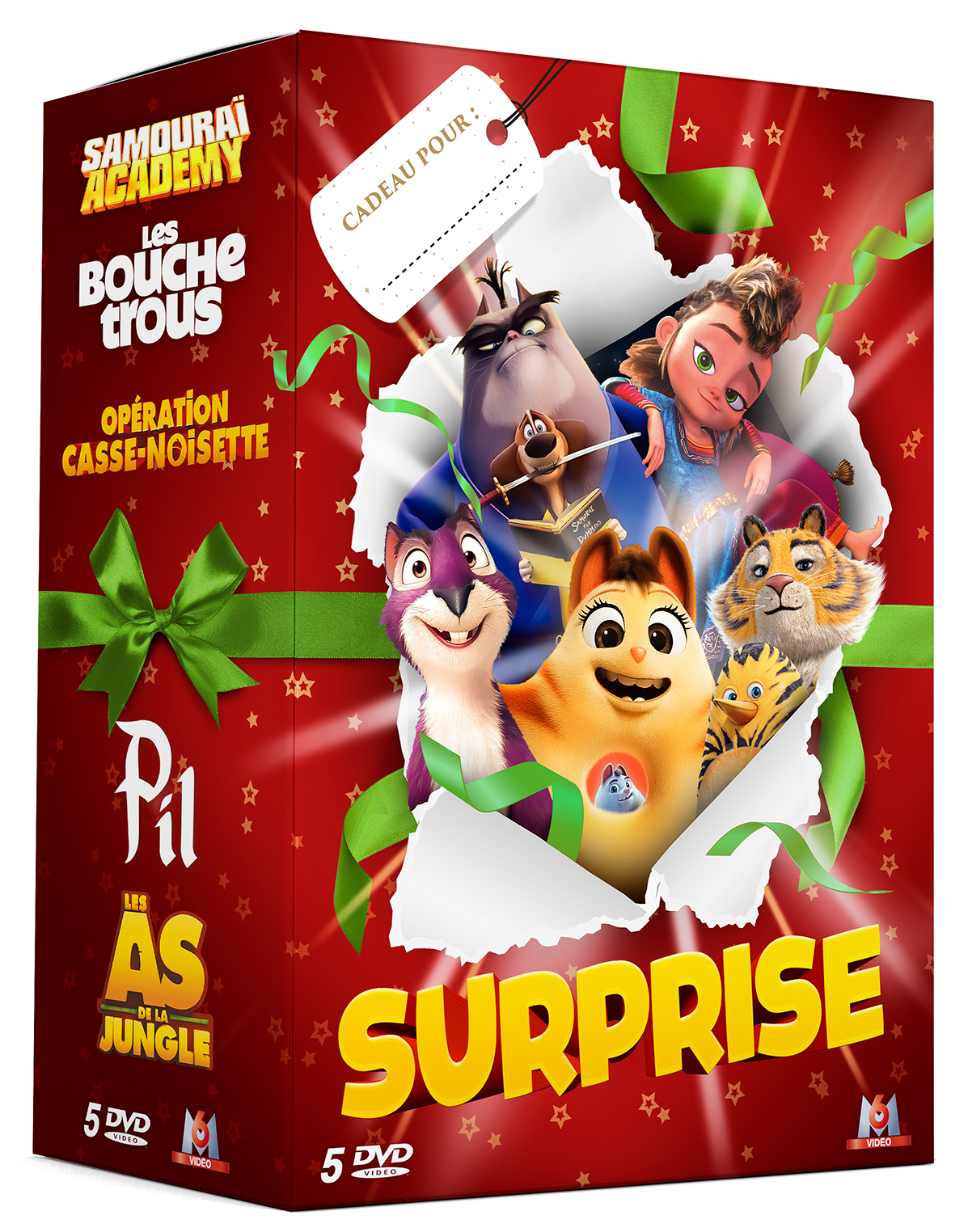 COFFRET KIDS - 5 DVD