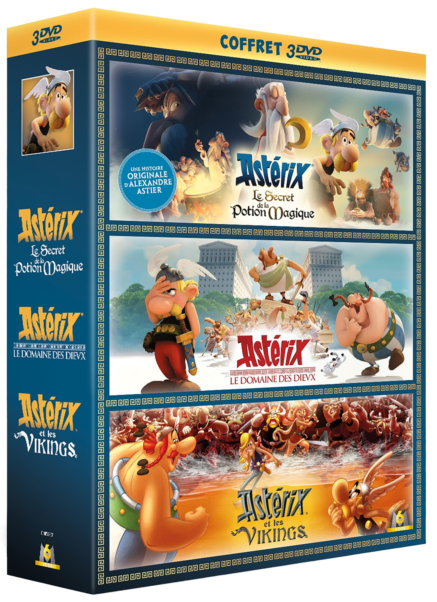 COFFRET ASTERIX - 3 DVD