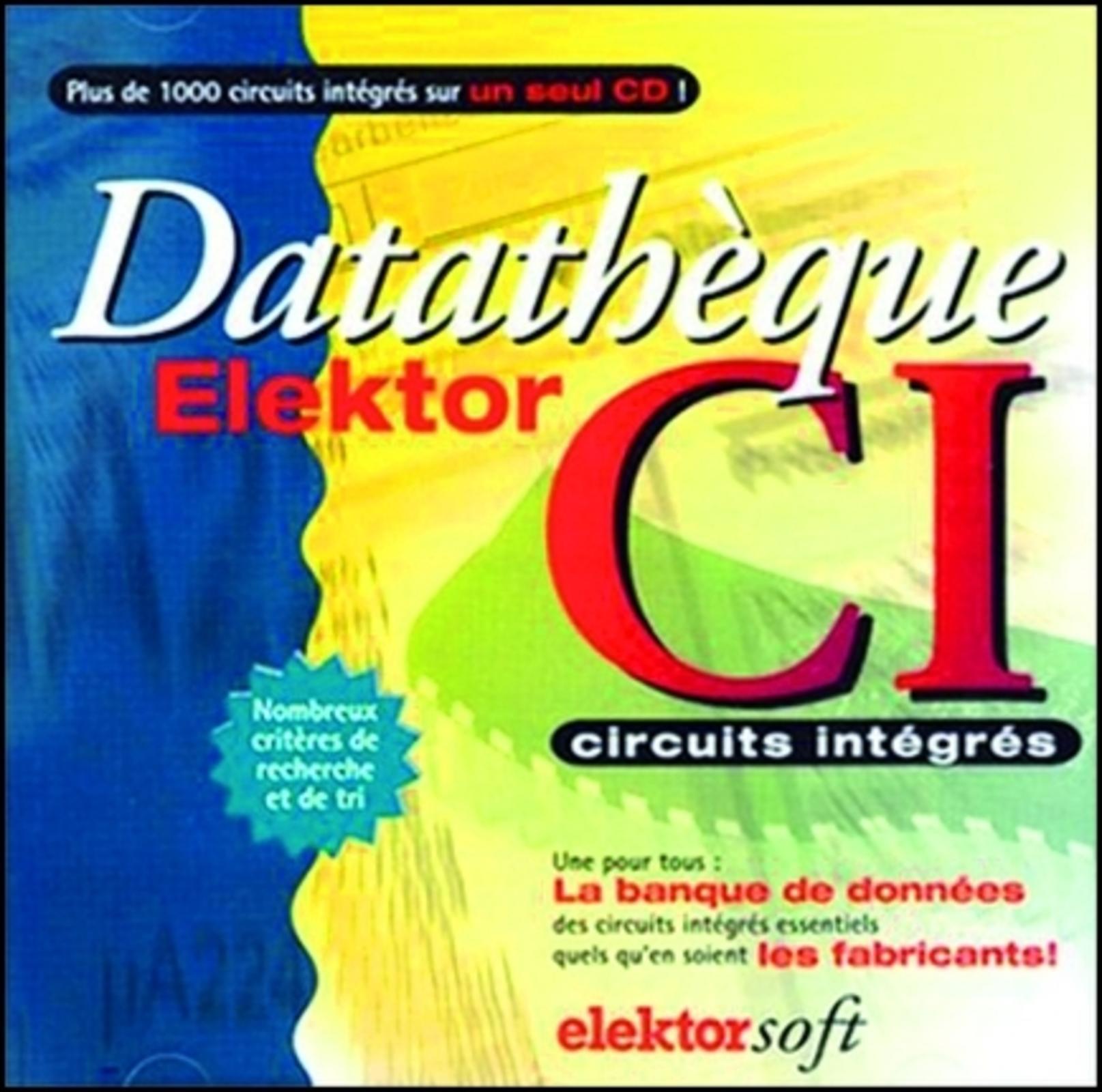 CD-ROM DATATHEQUE ELEKTOR CI