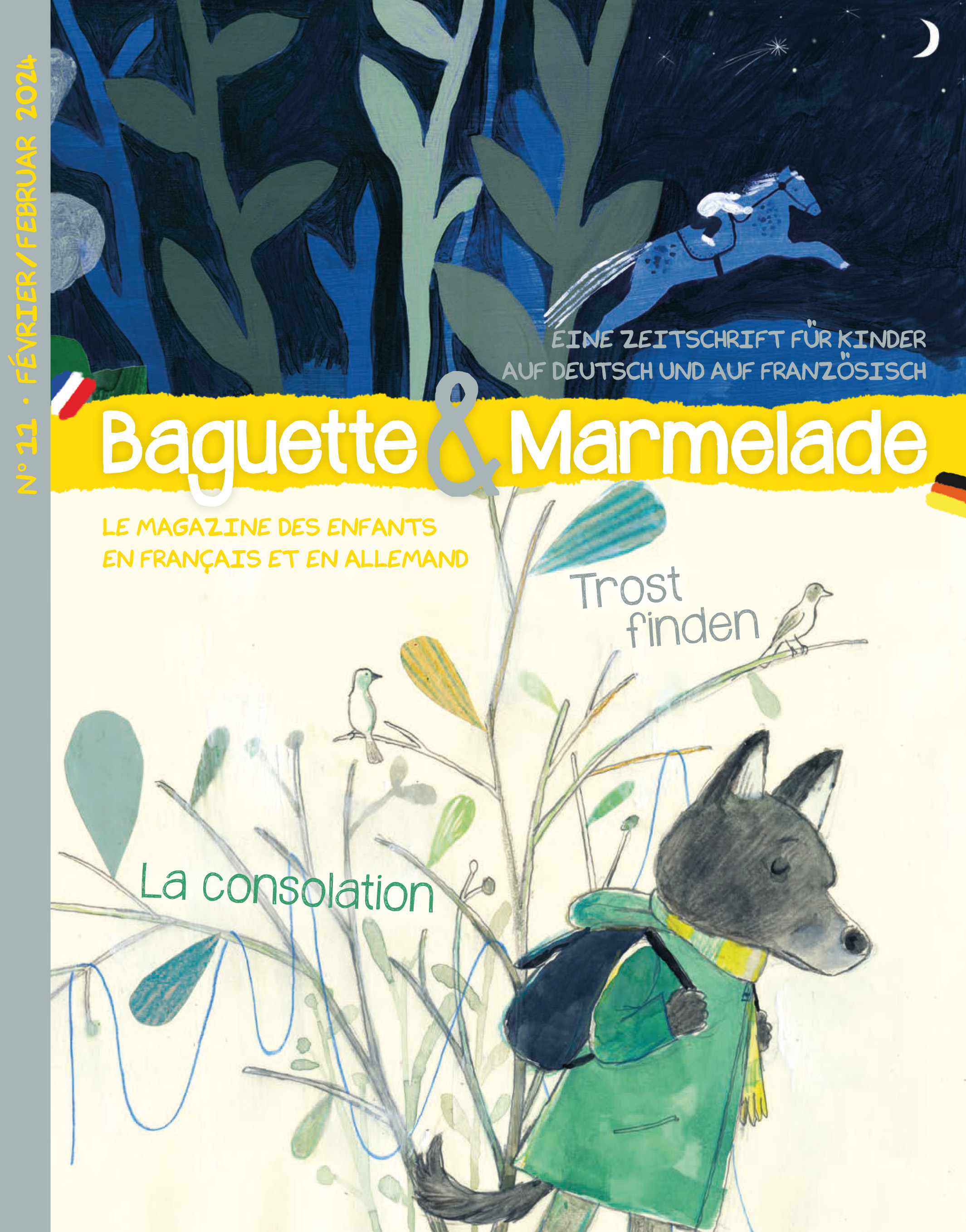 BAGUETTE&MARMELADE N°11 : LA CONSOLATION / TROST FINDEN - EDITION BILINGUE