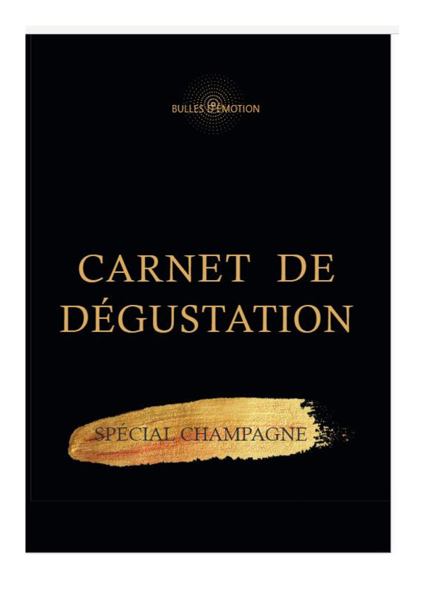 Carnet de Dégustation - spécial champagne