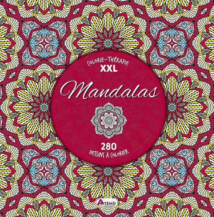 MANDALAS COLORIE-THERAPIE XXL 280 DESSINS A COLORIER