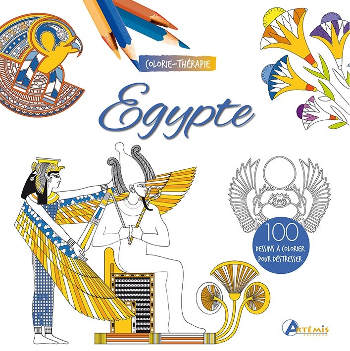 EGYPTE COLORIE-THERAPIE