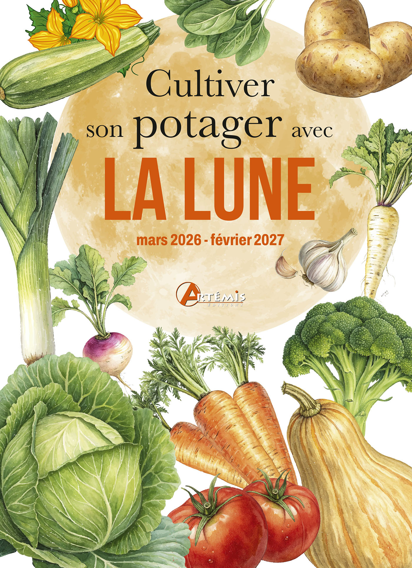 Cultiver son potager avec la lune mars 2026 - février 2027
