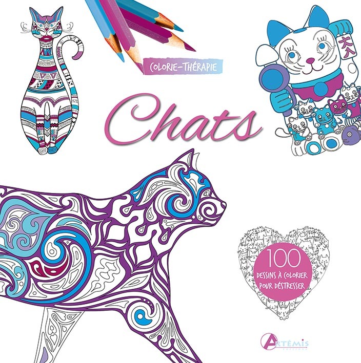 CHATS COLORIE-THERAPIE