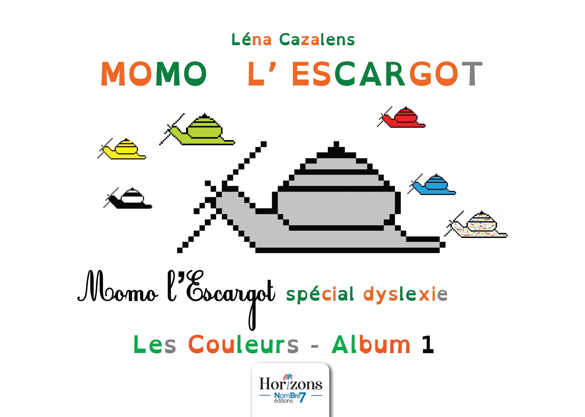 Momo l'escargot - Les couleurs