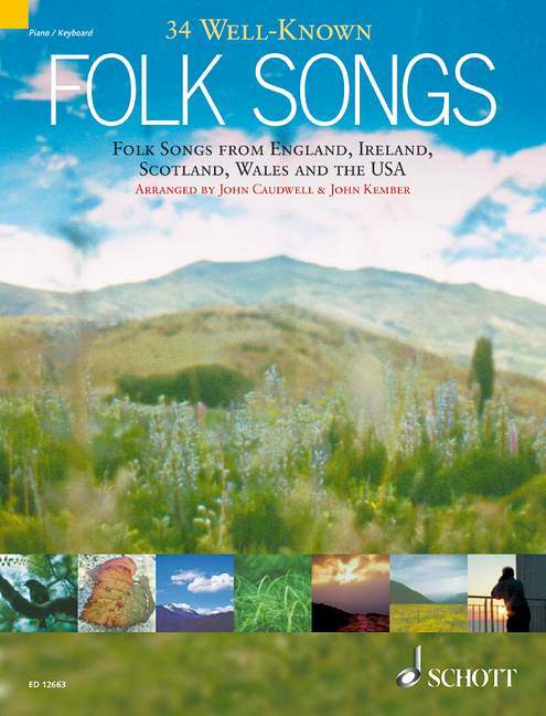 34 Well-Known Folk Songs
