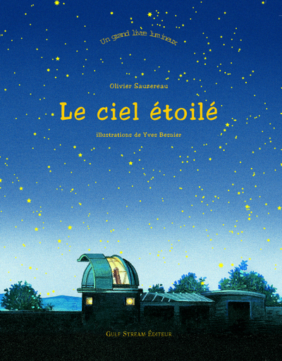 Un Grand livre lumineux - Le ciel étoilé