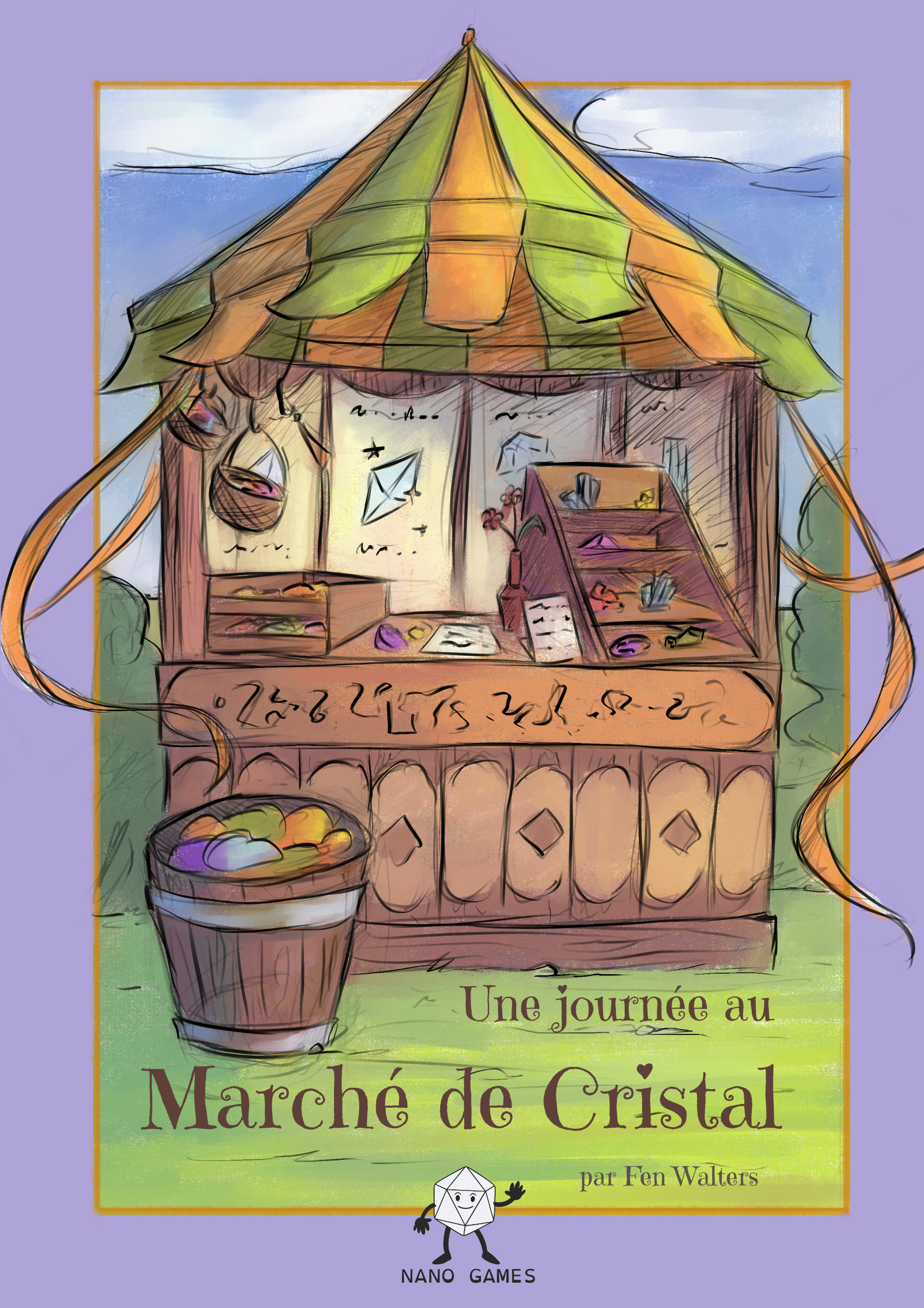 Une journée au marché de cristal