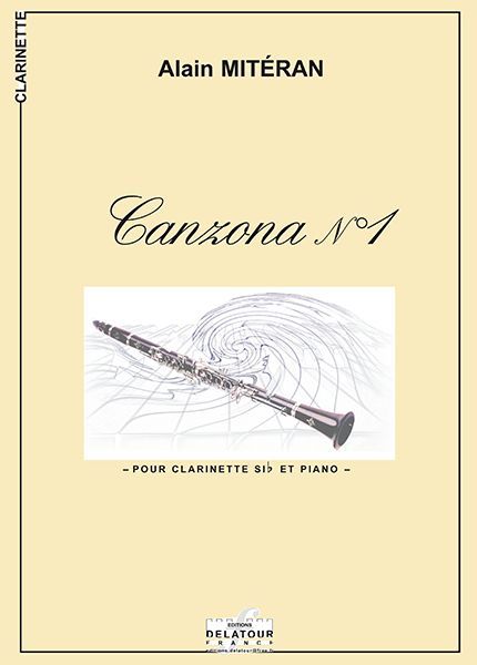 CANZONA N01 POUR CLARINETTE ET PIANO