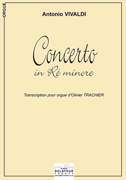 CONCERTO IN RE MINORE POUR ORGUE