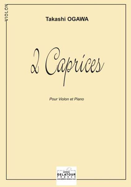 2 CAPRICES POUR VIOLON ET PIANO