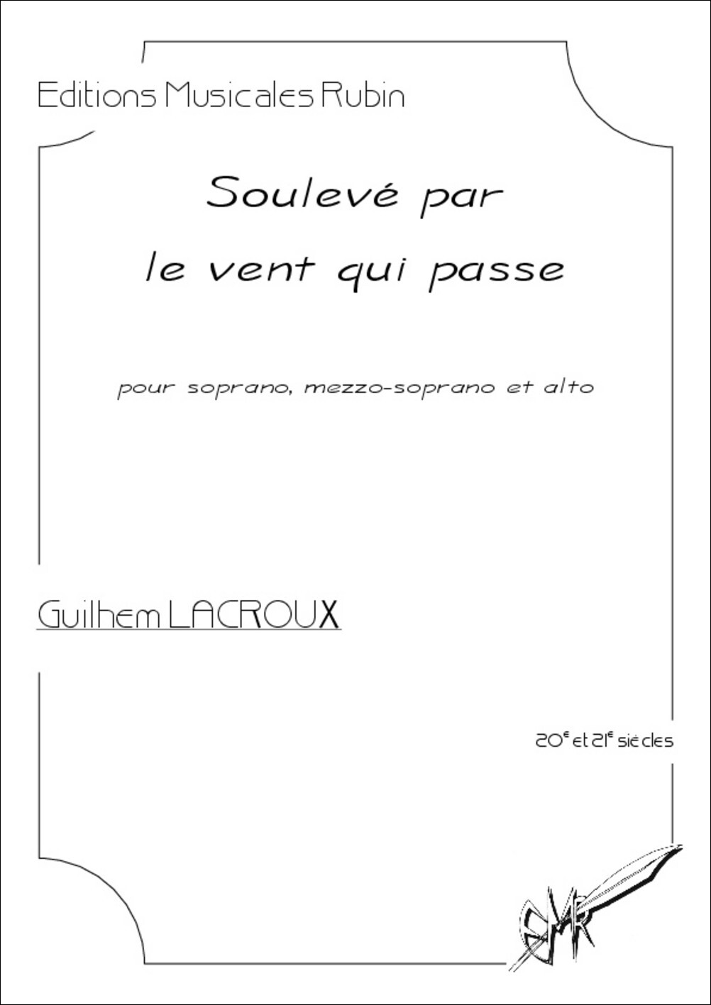 Soulevé par le vent qui passe