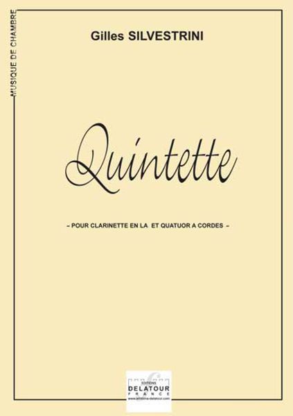 QUINTETTE POUR CLARINETTE ET QUATUOR A CORDES