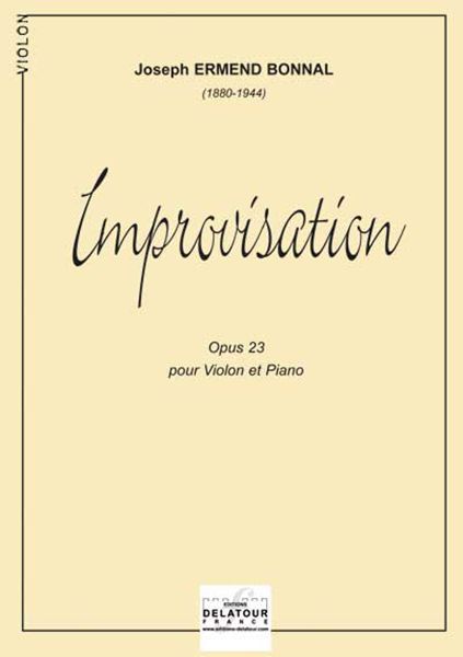 IMPROVISATION POUR VIOLON ET PIANO