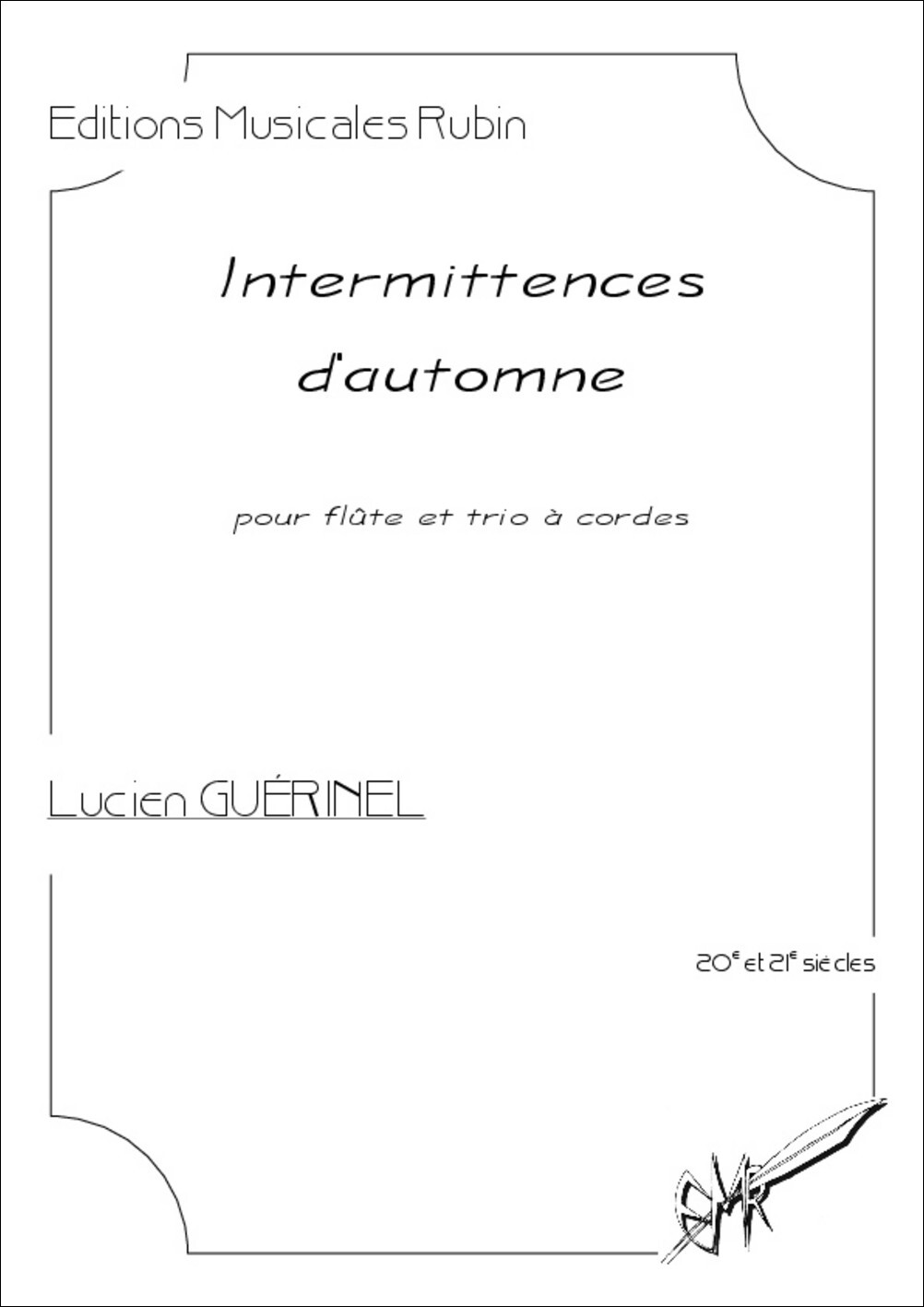 Intermittences d’automne