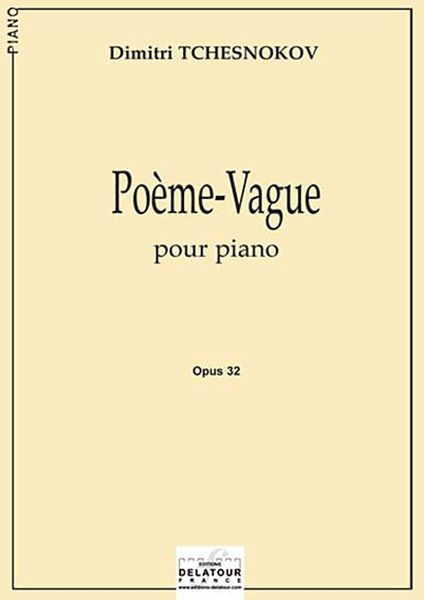POEME-VAGUE POUR PIANO