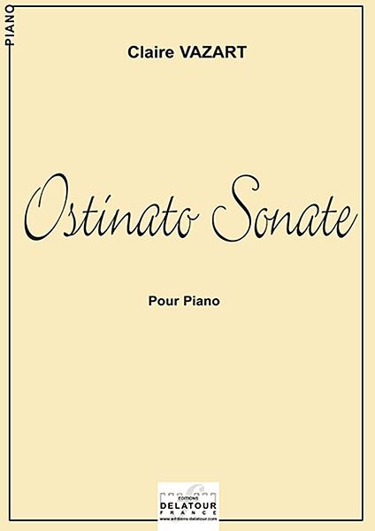 OSTINATO SONATE POUR PIANO