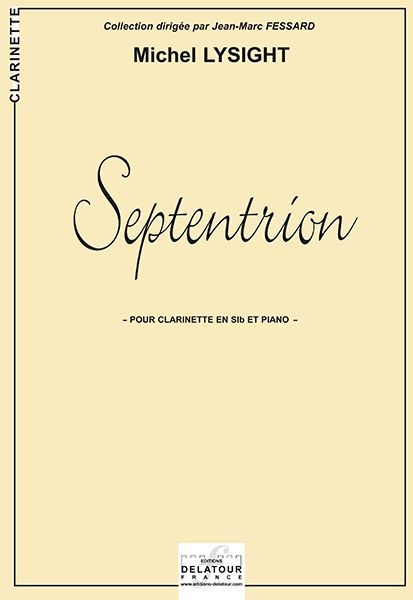 SEPTENTRION POUR CLARINETTE ET PIANO