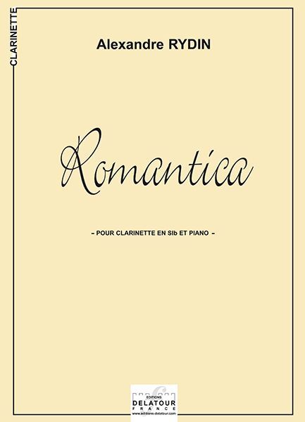 ROMANTICA POUR CLARINETTE ET PIANO