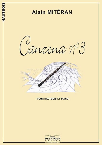 CANZONA N03 POUR HAUTBOIS ET PIANO