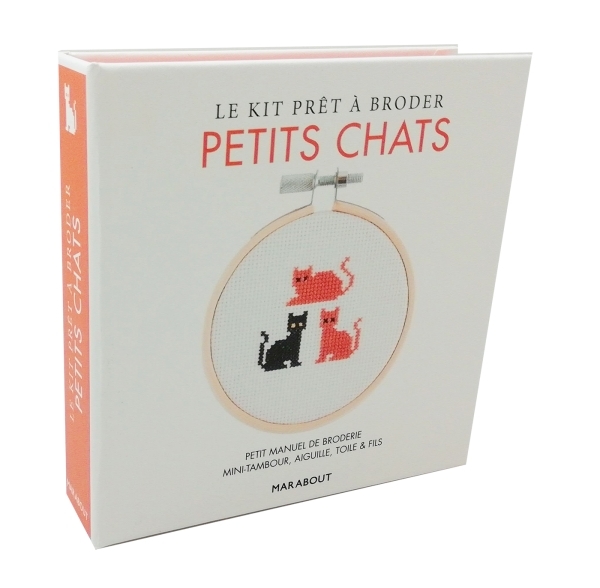Kit prêt à broder - Petits chats