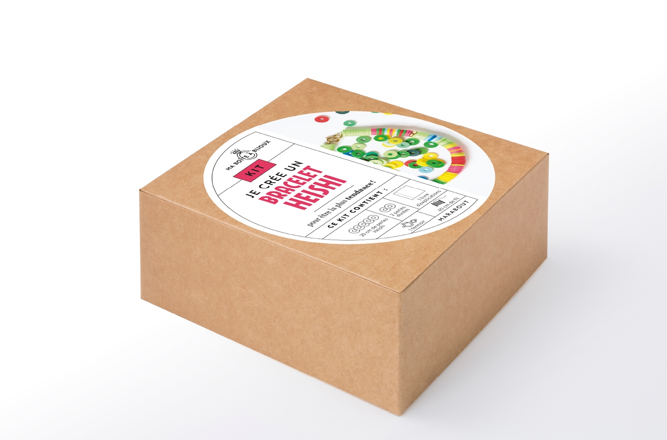 Kit Je crée un bracelet Heishi