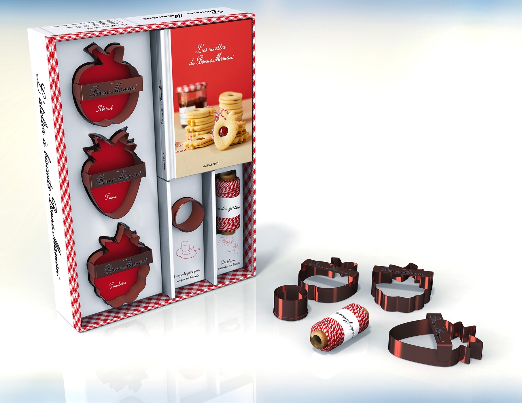 Coffret l'atelier biscuits de Bonne Maman