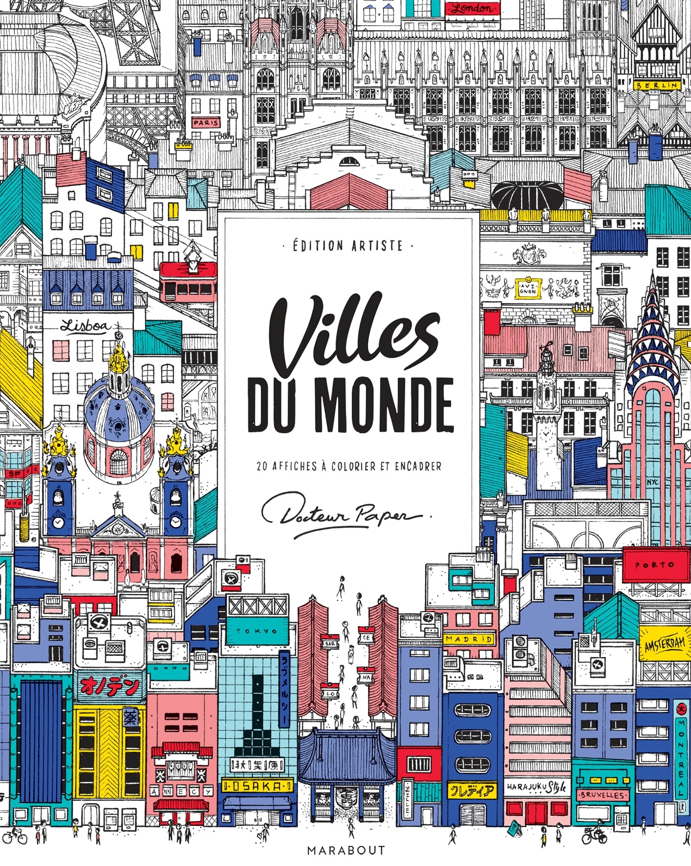 Villes du monde - Edition artiste